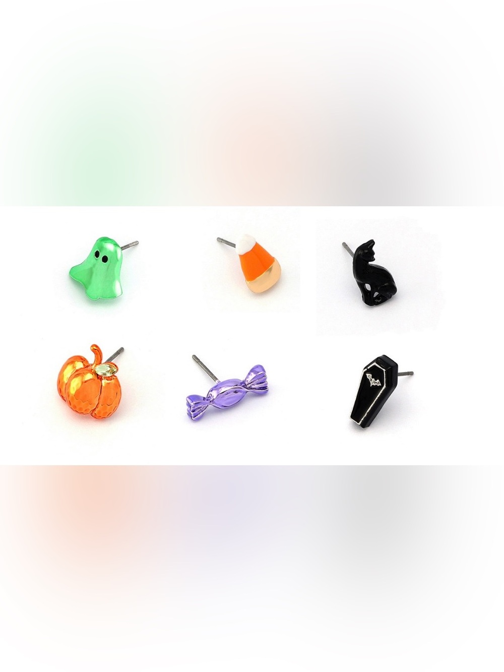 BETSEY JOHNSON Halloween Mixed Stud Earring Set - Picture 4 of 5